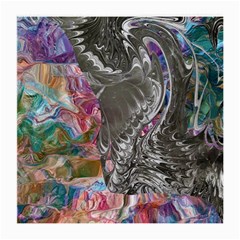 Wing On Abstract Delta Medium Glasses Cloth (2 Sides) by kaleidomarblingart