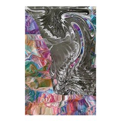 Wing On Abstract Delta Shower Curtain 48  X 72  (small)  by kaleidomarblingart