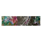 Wing on abstract delta Banner and Sign 4  x 1  Front