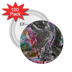 Wing On Abstract Delta 2 25  Buttons (100 Pack)  by kaleidomarblingart