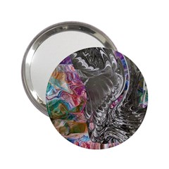 Wing On Abstract Delta 2 25  Handbag Mirrors by kaleidomarblingart