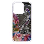 Wing on abstract delta iPhone 14 Pro TPU UV Print Case Front