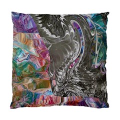 Wing On Abstract Delta Standard Cushion Case (two Sides) by kaleidomarblingart