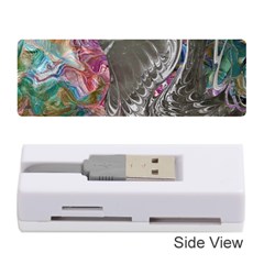 Wing On Abstract Delta Memory Card Reader (stick) by kaleidomarblingart