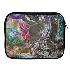 Wing On Abstract Delta Apple Ipad 2/3/4 Zipper Cases by kaleidomarblingart