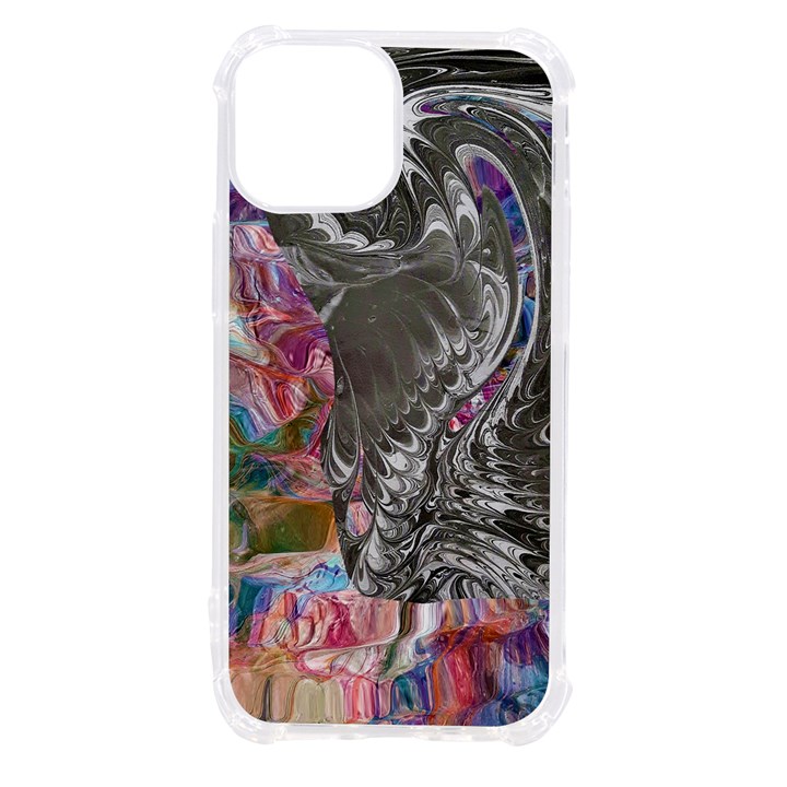 Wing on abstract delta iPhone 13 mini TPU UV Print Case