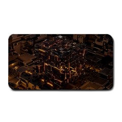 Cube Forma Glow 3d Volume Medium Bar Mat by Bedest