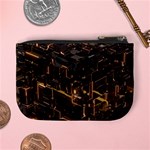 Cube Forma Glow 3d Volume Mini Coin Purse Back