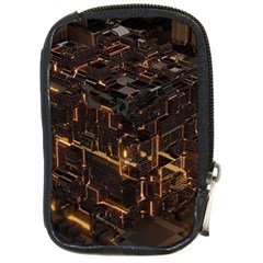 Cube Forma Glow 3d Volume Compact Camera Leather Case by Bedest