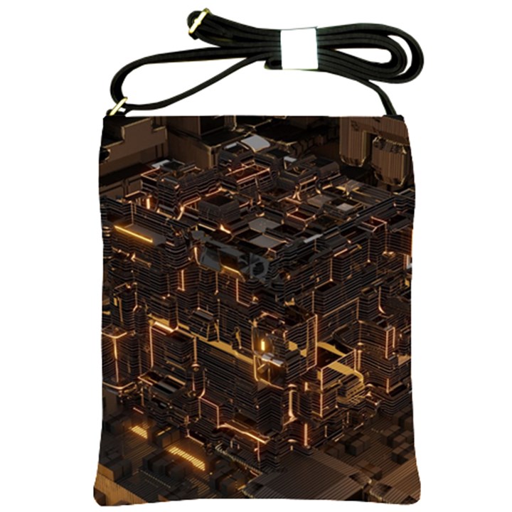 Cube Forma Glow 3d Volume Shoulder Sling Bag