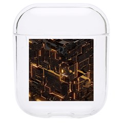 Cube Forma Glow 3d Volume Hard Pc Airpods 1/2 Case by Bedest