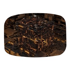 Cube Forma Glow 3d Volume Mini Square Pill Box by Bedest