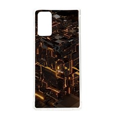 Cube Forma Glow 3d Volume Samsung Galaxy Note 20 Tpu Uv Case by Bedest