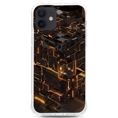 Cube Forma Glow 3d Volume Iphone 12/12 Pro Tpu Uv Print Case by Bedest