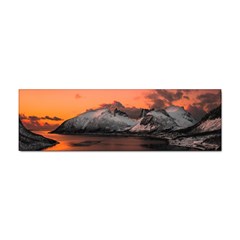 Surreal Mountain Landscape Lake Sticker Bumper (100 Pack) by Bedest