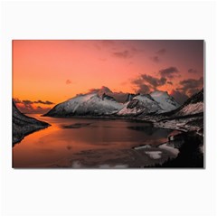 Surreal Mountain Landscape Lake Postcards 5  X 7  (pkg Of 10) by Bedest