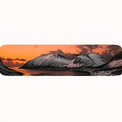 Surreal Mountain Landscape Lake Large Bar Mat by Bedest