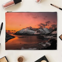 Surreal Mountain Landscape Lake Cosmetic Bag (xl) by Bedest