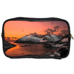 Surreal Mountain Landscape Lake Toiletries Bag (two Sides) by Bedest