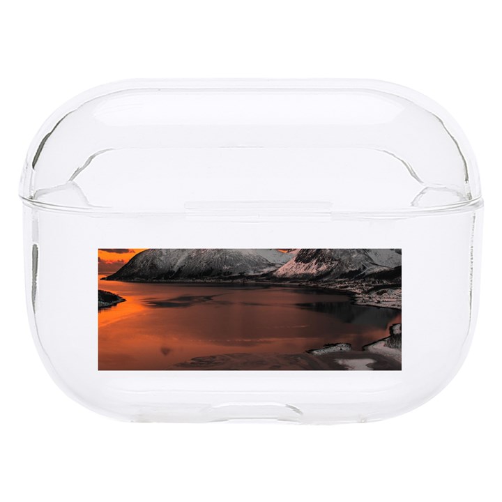 Surreal Mountain Landscape Lake Hard PC AirPods Pro Case