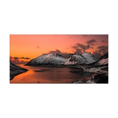 Surreal Mountain Landscape Lake Yoga Headband