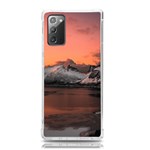 Surreal Mountain Landscape Lake Samsung Galaxy Note 20 TPU UV Case Front