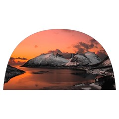 Surreal Mountain Landscape Lake Anti Scalding Pot Cap