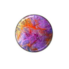 Flowing Petals Hat Clip Ball Marker (4 Pack) by kaleidomarblingart