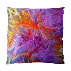 Flowing Petals Standard Cushion Case (one Side) by kaleidomarblingart