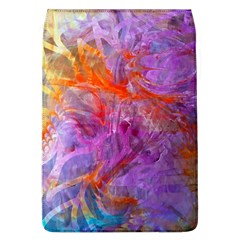 Flowing Petals Removable Flap Cover (l) by kaleidomarblingart