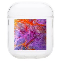 Flowing Petals Soft Tpu Airpods 1/2 Case by kaleidomarblingart