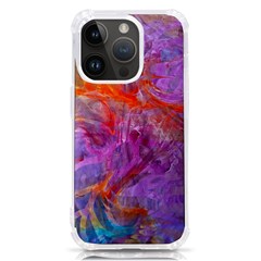 Flowing Petals Iphone 14 Pro Tpu Uv Print Case by kaleidomarblingart