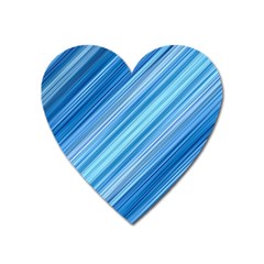 Ambience In Blue Heart Magnet by bruzer