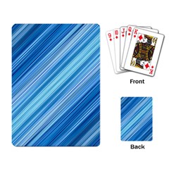 Ambience In Blue Playing Cards Single Design (rectangle)