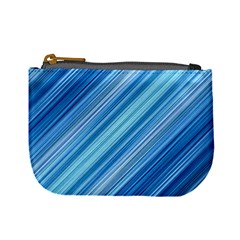 Ambience In Blue Mini Coin Purse by bruzer