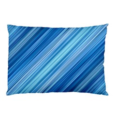 Ambience In Blue Pillow Case (two Sides) by bruzer