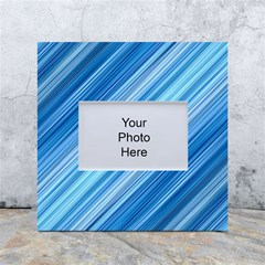 Ambience In Blue White Box Photo Frame 4  X 6  by bruzer