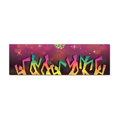 Dancing Colorful Disco Sticker (bumper) by Bajindul