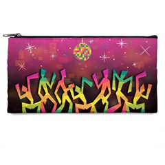 Dancing Colorful Disco Pencil Case