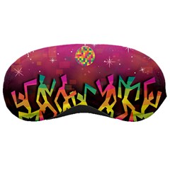 Dancing Colorful Disco Sleep Mask