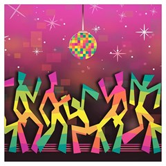 Dancing Colorful Disco Lightweight Scarf  by Bajindul