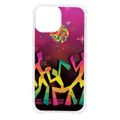 Dancing Colorful Disco Iphone 13 Mini Tpu Uv Print Case by Bajindul