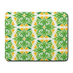 Green Pattern Retro Wallpaper Small Mousepad