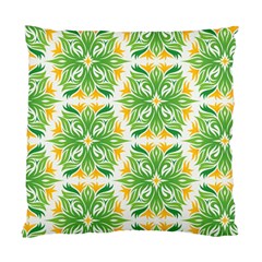 Green Pattern Retro Wallpaper Standard Cushion Case (two Sides)