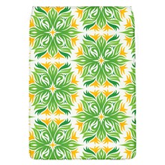 Green Pattern Retro Wallpaper Removable Flap Cover (l) by Bajindul