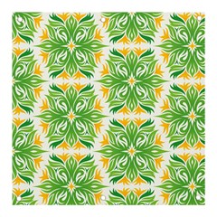 Green Pattern Retro Wallpaper Banner And Sign 3  X 3  by Bajindul