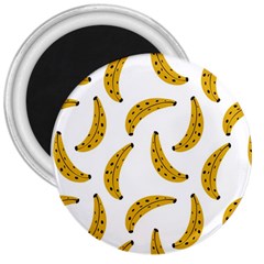 Banana Fruit Yellow Summer 3  Magnets by Mariart