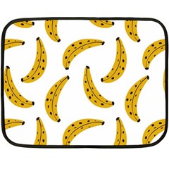 Banana Fruit Yellow Summer Two Sides Fleece Blanket (mini) by Mariart