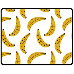 Banana Fruit Yellow Summer Fleece Blanket (medium) by Mariart