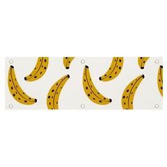 Banana Fruit Yellow Summer Banner And Sign 6  X 2  by Mariart